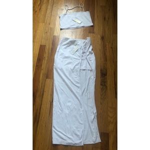 COPY - M Siempre Golden Palms Skirt Set